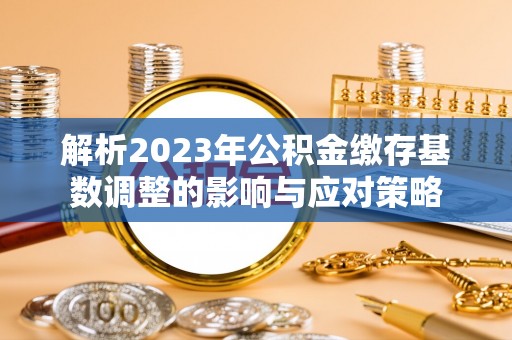 硚口解析2023年公积金缴存基数调整的影响与应对策略