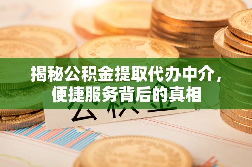 硚口揭秘公积金提取代办中介，便捷服务背后的真相