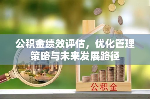 硚口公积金绩效评估，优化管理策略与未来发展路径