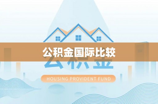 硚口公积金国际比较