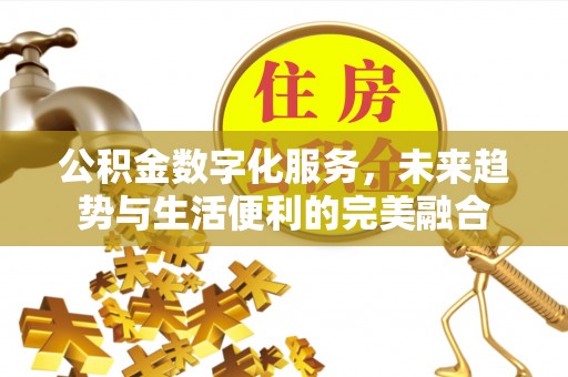 硚口公积金数字化服务，未来趋势与生活便利的完美融合