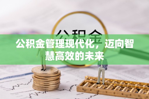 硚口公积金管理现代化，迈向智慧高效的未来