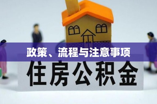 硚口政策、流程与注意事项