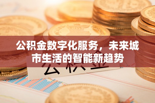 硚口公积金数字化服务，未来城市生活的智能新趋势