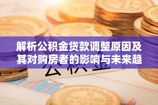 硚口解析公积金贷款调整原因及其对购房者的影响与未来趋势