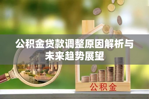 硚口公积金贷款调整原因解析与未来趋势展望