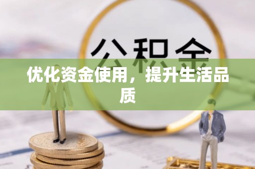 硚口优化资金使用，提升生活品质