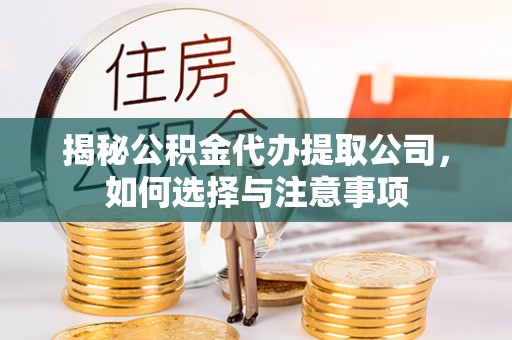 硚口揭秘公积金代办提取公司，如何选择与注意事项