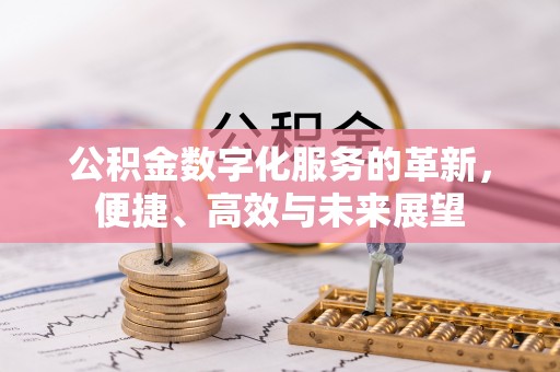 硚口公积金数字化服务的革新，便捷、高效与未来展望