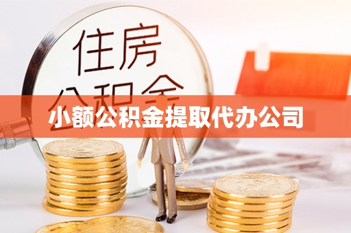 硚口小额公积金提取代办公司